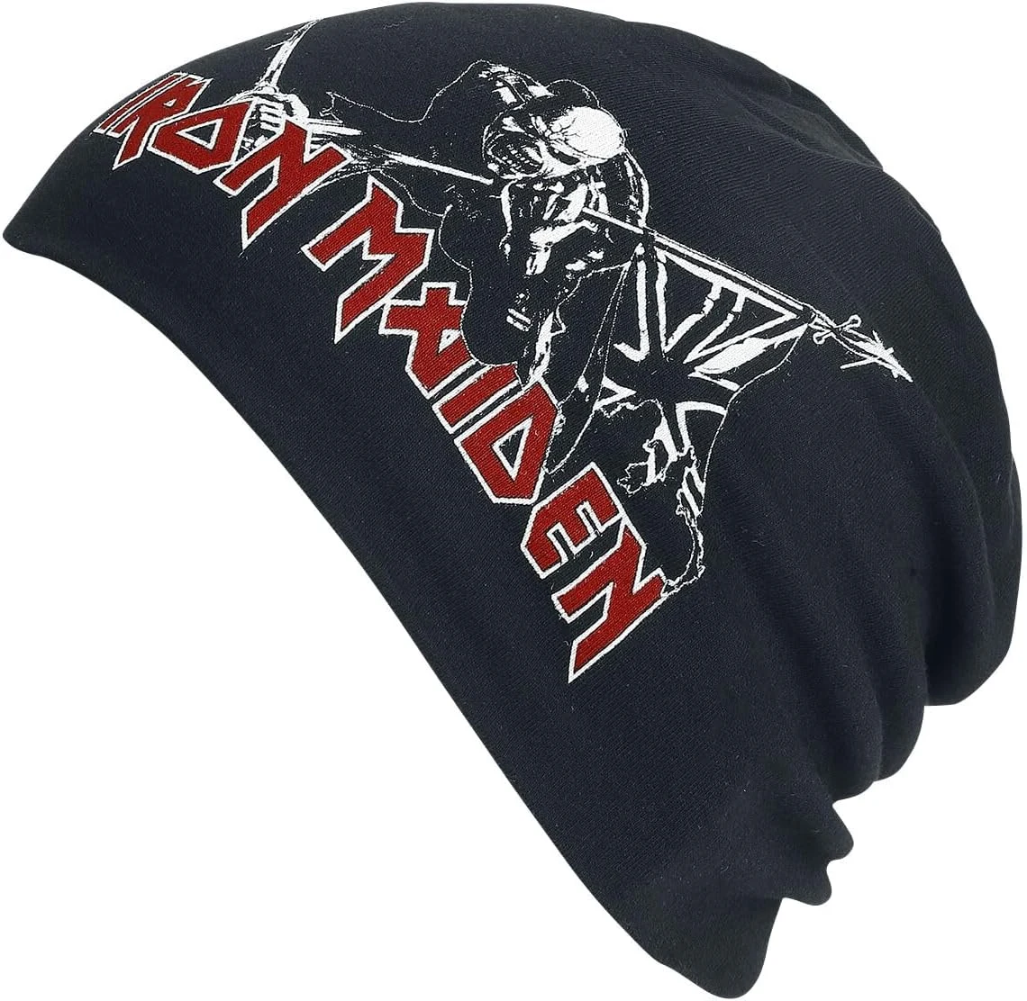 Iron Maiden Trooper - Light Beanie Unisexe Bonnet Noir