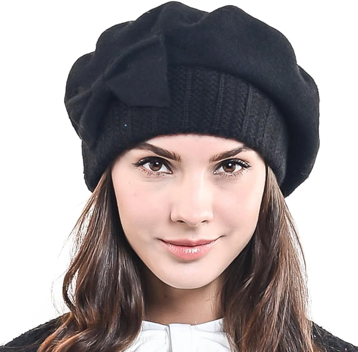 Femmes Français Béret Chic Bonnet Hiver Chapeaux