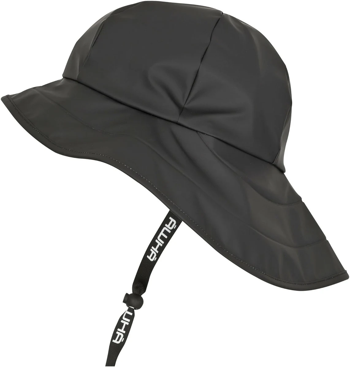 AWHA Chapeau de Pluie suroît Noir/Unisexe - Chapeau imperméable à Large Bord avec Oreillettes