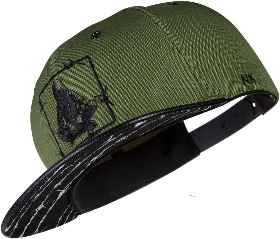 Nebelkind Casquette snapback pour homme et femme, taille unique, réglable, unisexe, de qualité supérieure, style streetwear, casquette de baseball avec visière droite, rétro