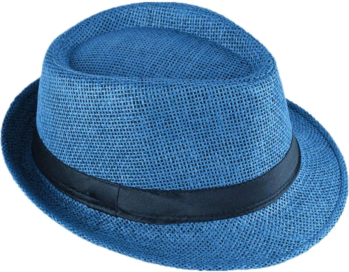 Chapeau de Paille, Fedora Polyvalent, Design Trilby, Protection Solaire