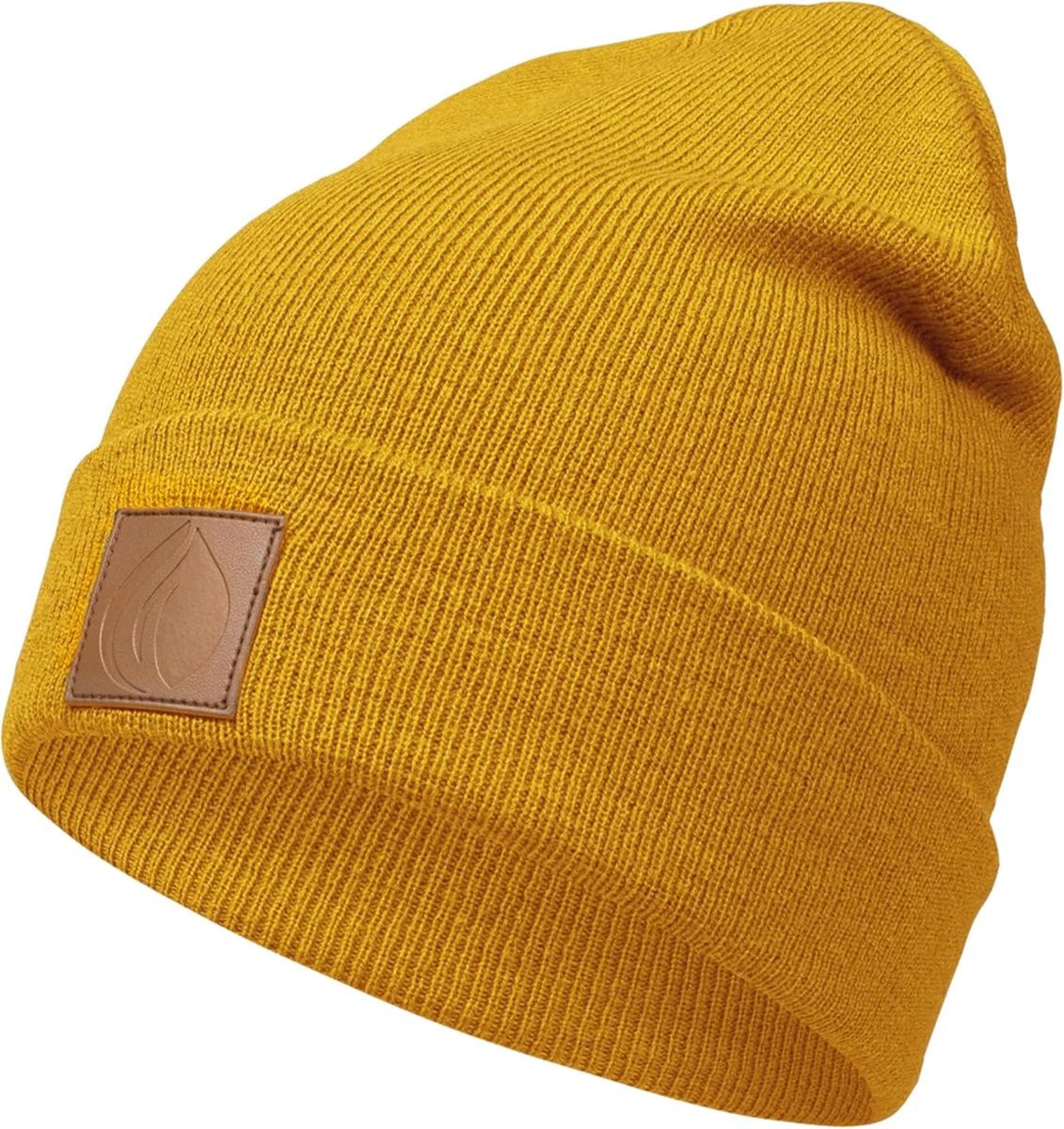 Occulto Bonnet avec écusson en Cuir, Taille Unique