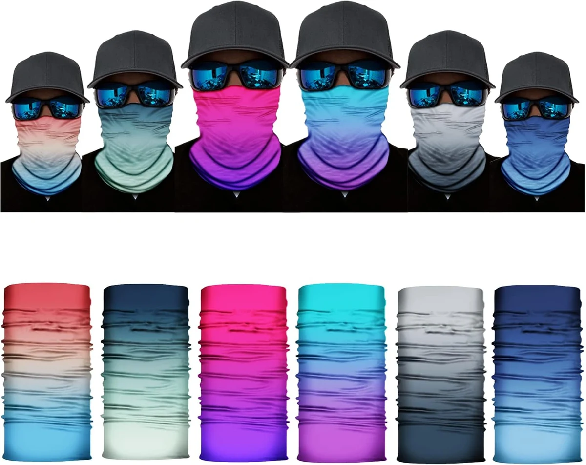 Foulard Magique Multifonction sans Couture pour Sports de Plein Air, Foulard de tête Magique, Bandeau élastique, Bandeau de Bandana pour Randonnée, la Pêche, le Yoga