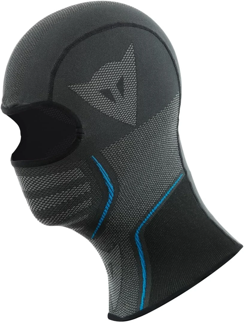 Dainese Mixte 1996268_607_n Cagoule, Noir/Bleu, Taille unique EU
