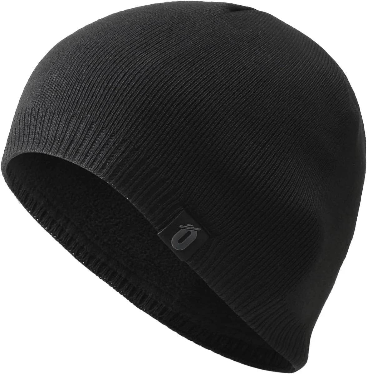 Bonnet Course Running, Double Couche, Brillant Durable,Solide Sport Bonnet Tricoté pour Le Cyclisme,Crâne,Ski,Jogging,Randonnée pour Homme Femmes Hiver