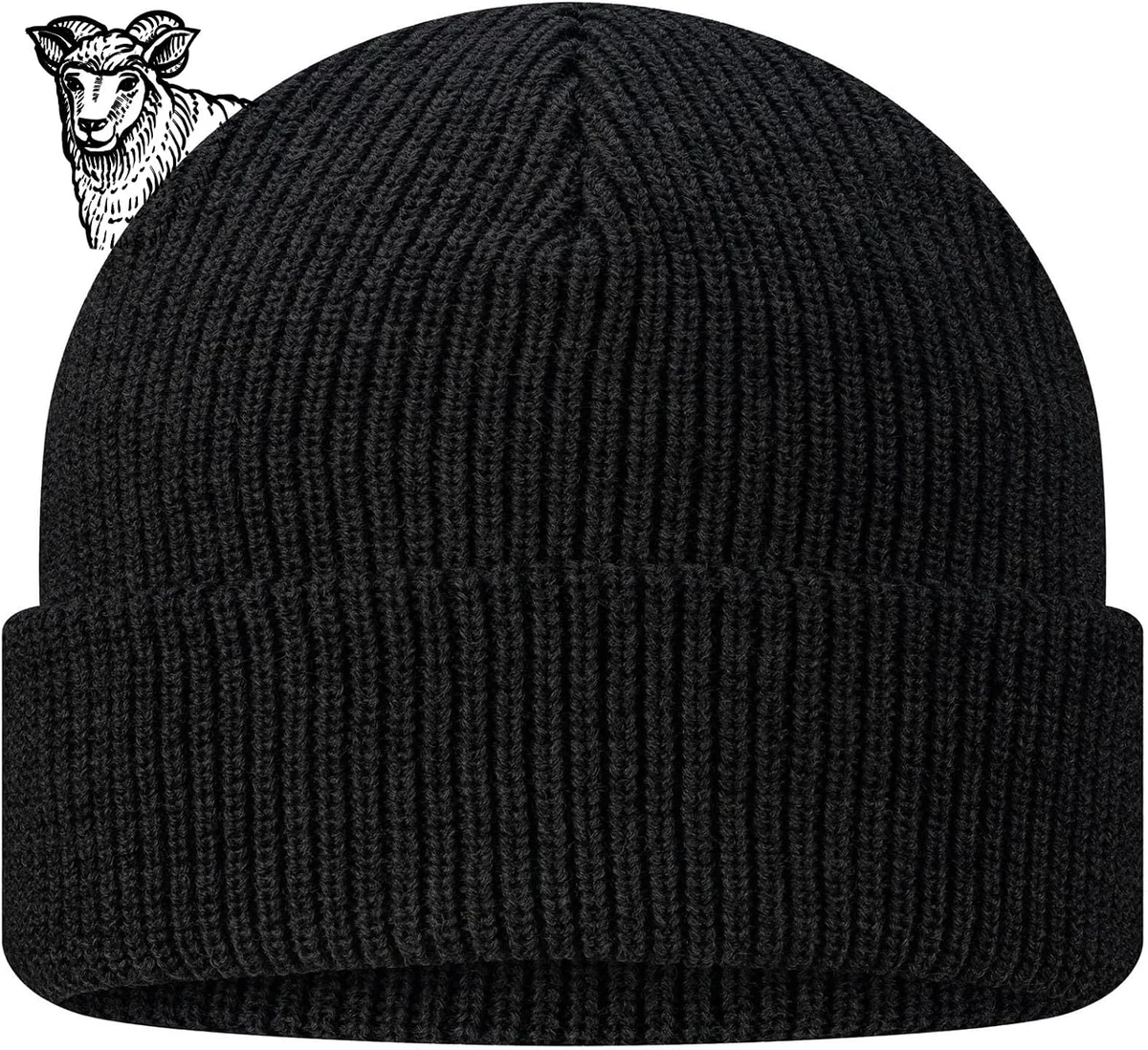 TODO Bonnet Merino. Chaud, Doux, Confortable pour Les journées Froides, Tous Les Jours, à l'extérieur 100% Merino Le Bonnet en Laine Vous Garde au Chaud Aussi Bien pour Les Hommes Que pour Les Femmes