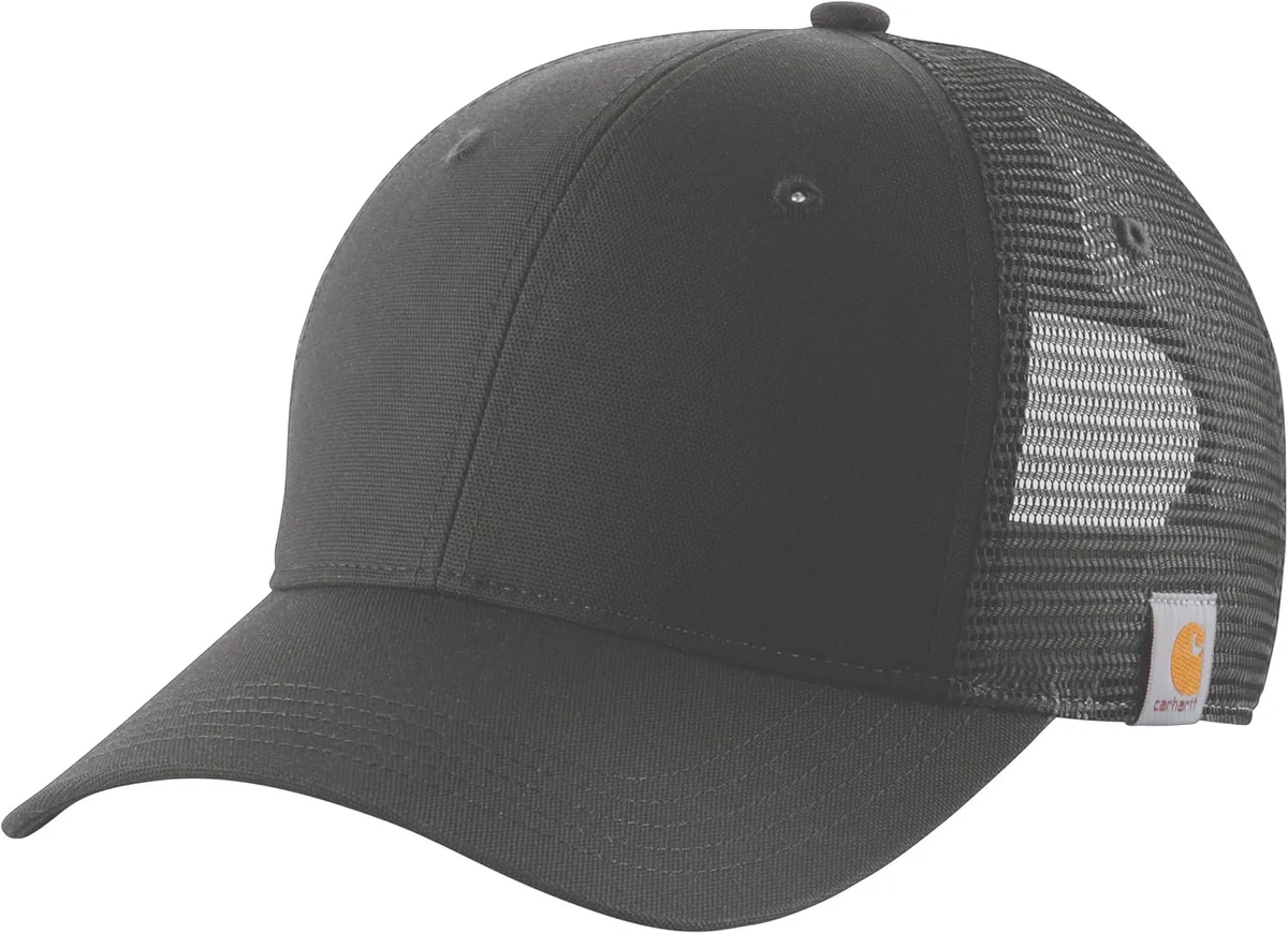 Carhartt Canvas Mesh Back Cap Casquette, Noir, Taille Unique Mixte