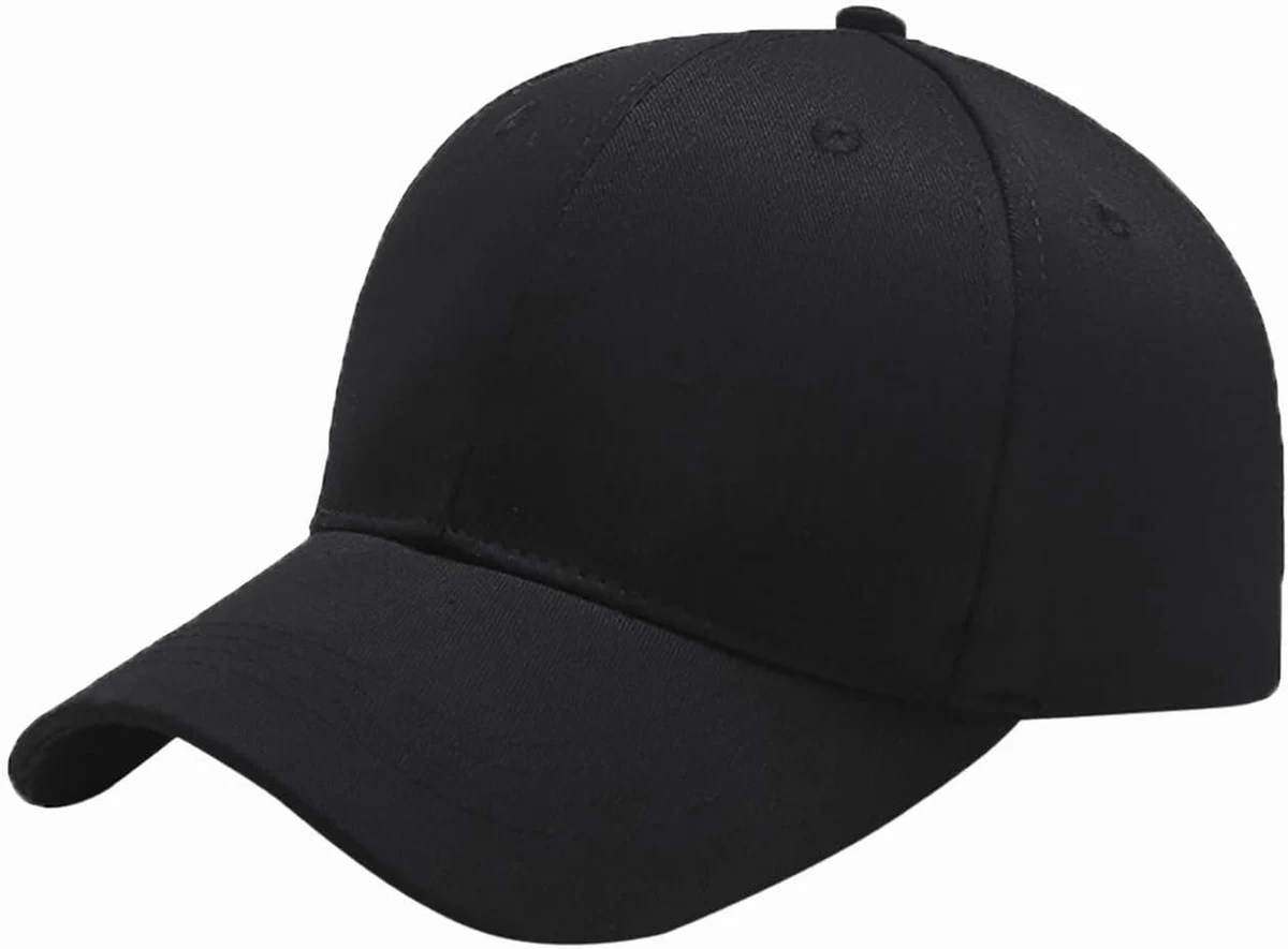 Casquette de Baseball pour Homme et Femme, été Unisexe Coton Anti-Soleil Baseball Cap, Réglable Casquettes Sport Extérieur Sunhat Chapeau Golf Hat