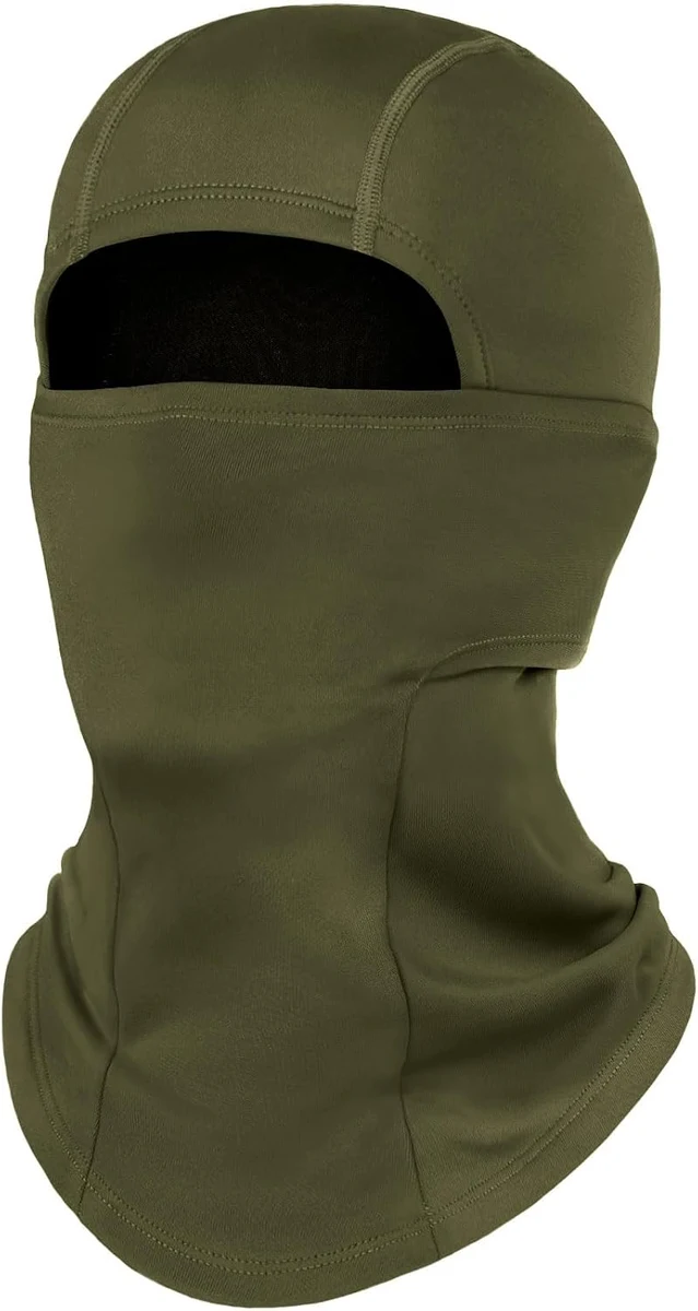 fuinloth Cagoule Moto, Hiver Balaclava Chaud Ski Coupe-Vent Respirant | Chaleur douillette, Protection totale, Ajustement parfait en toutes circonstances, Doux et respirant