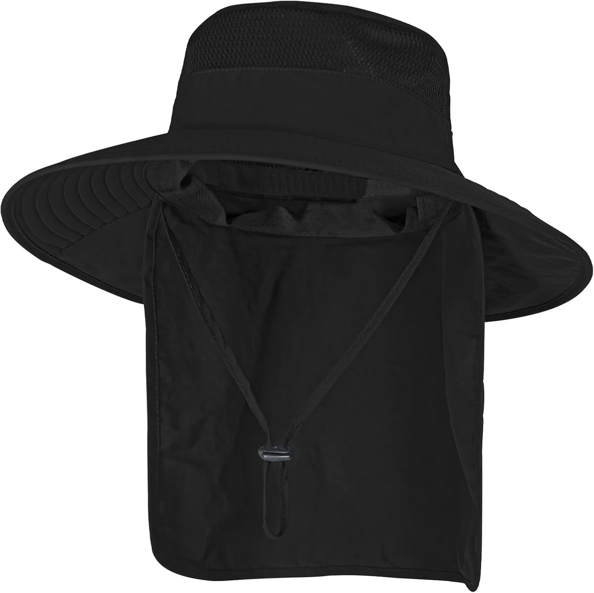 Rosoz Chapeau de pêcheur pour homme et femme - Protection UV UPF 50+ - Avec rabat
