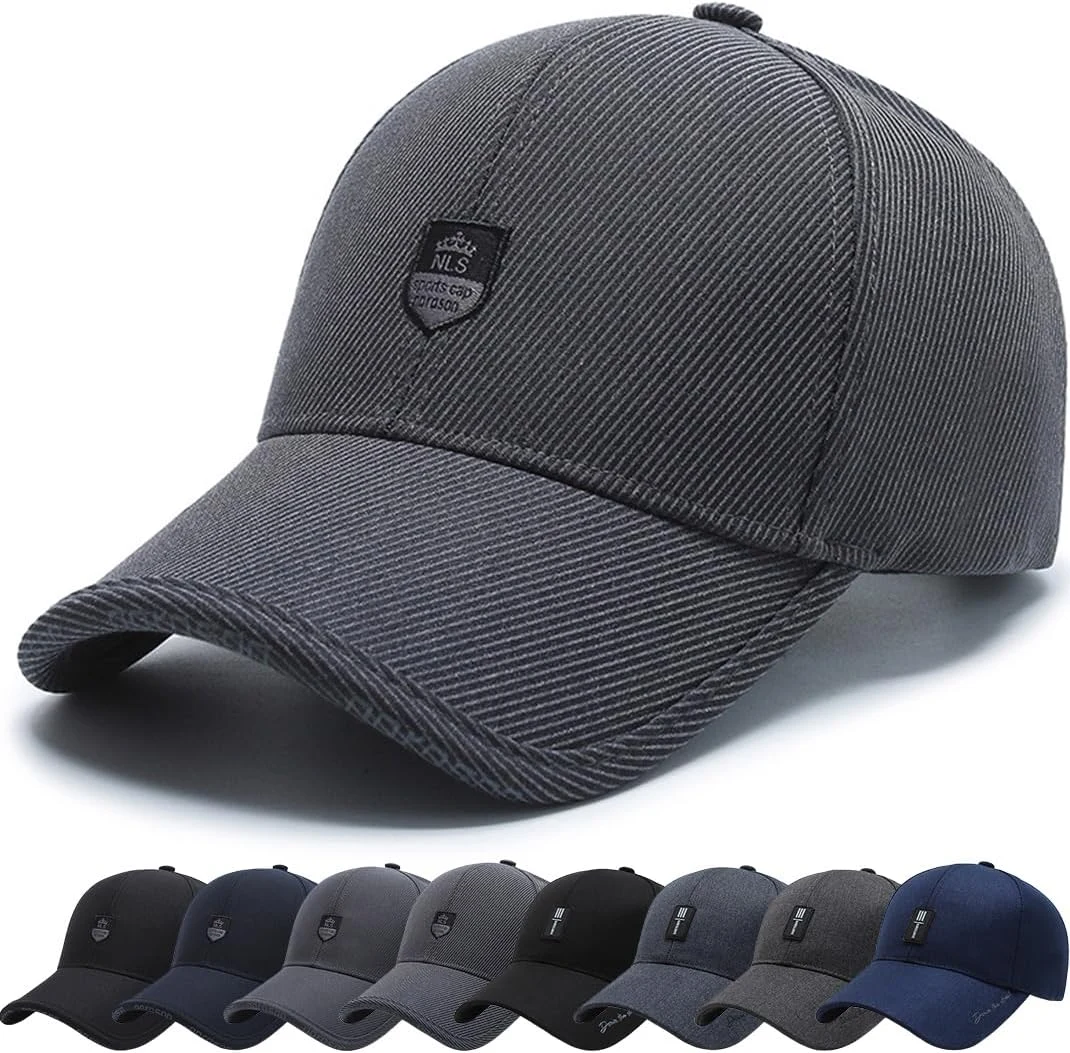 Casquette de Baseball Anti-Soleil Coton Baseball Cap Réglable Unisexe Taille Unique Casquettes Sport Baseballs Coton Anti Soleil Ajustable Homme et Femme Hip Hop Chapeaux